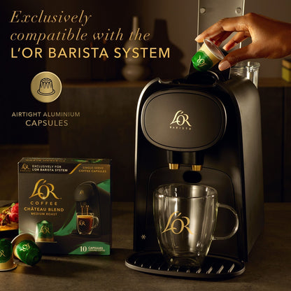 Image of Airtight aluminum capsules for the freshest coffee.