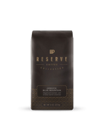 Peet's Reserve Jamaica Blue Mountain Coffee beans in a brown 8 ounce bag